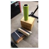 ASST. WORKOUT BOXES & BACK STRETCHING ROLL