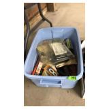 BOX OF ASST. TOOLS/HARDWARE