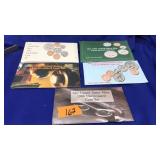 5 PACKS OF US MINT UNCIRCULATED COIN SET