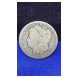 1887 MORGAN SILVER DOLLAR W/ 