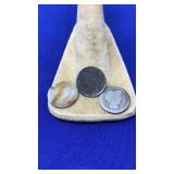 3 BARBER DIMES 1898, 1911, & ???