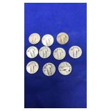 COLLECTION OF SILVER WALKING LIBERTY QUARTERS