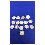 COLLECTION OF SILVER QUARTERS