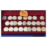 26 ASST MERCURY DIMES