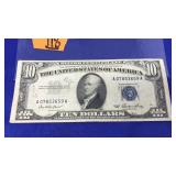 1953 SERIES $10 SILVER CERTIFICATE