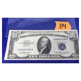 1953 SERIES $10 SILVER CERTIFICATE