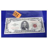 1963 $5 RED SEAL NOTE
