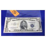 1953 A SERIES $5 SILVER CERTIFICATE