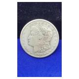 1921 MORGAN SILVER DOLLAR W/ 