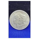 1921 MORGAN SILVER DOLLAR W/ 