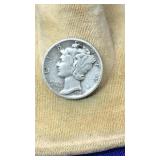 1943 (31) MERCURY DIMES