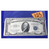 1953 SERIES $10 SILVER CERTIFICATE