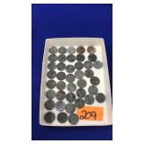 COLLECTION OF STEEL PENNIES