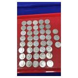 43 1966 KENNEDY HALF DOLLARS