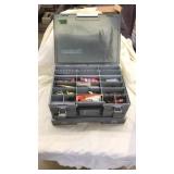 FLAMBEAU TACKLE BOX AND CONTENTS