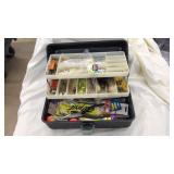 TACKLE BOX AND CONTENTS