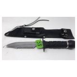 SURVIVAL KNIFE WITH SHEATH