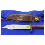 BOWIE KNIFE WITH SHEATH
