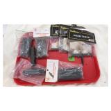 TRAY LOT OF ASST. SCREW IN STEPS & T