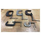 5 C CLAMPS VARIOUS SIZE