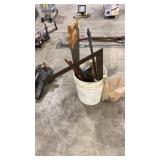 BUCKET LOT OF ASST TOOLS