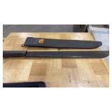 MACHETE W/ SHEATH US MARKED
