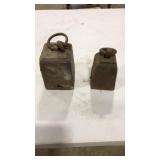 PAIR ANTIQUE HORSE TIE DOWN WEIGHT