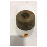 ANTIQUE HORSE TIE DOWN WEIGHT