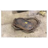 3 CAST IRON GRIDDLES