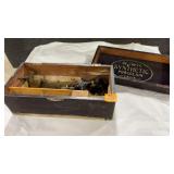 AVDERTISING BOX & ASST HARDWARE