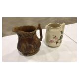 PAIR OF MILK PITCHERS