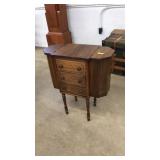 MARTHA WASHINGTON WOOD SEWING CABINET