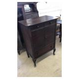 LRG DARK CHERRY CHEST OF DRAWERS