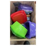 BOX OF ASST HOUSEHOLD