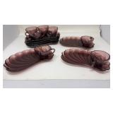 VINTAGE 1930S ATLAS MOROCCAN LUNCHOEN SET