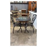 METAL OUTDOOR 3 PC BISTRO SET