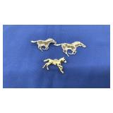 3 PC HORSE LOT