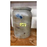 ANTIQUE SALT GLAZED CROCK