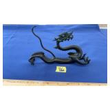CARVED CHINESE DRAGON FIGURAL