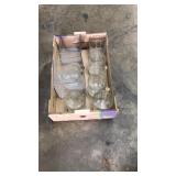 FLAT OF ASST GLASSWARE