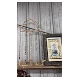 IRON WALL ART & FRAMED FLORAL ART