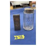 STERLING LIGHTER & STERLING LIDDED JAR