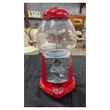 TABLE TOP GLASS & METAL GUMBALL MACHINE