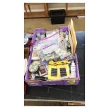 LRG TRAY OF JEWELRY MAKING SUPPLIES