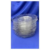CAMBRIDGE GLASS COMPANY 13 SCALLOPED EDGE PLATES