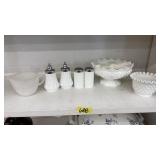 COLL OF MILK GLASS