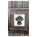 FRAMED PODDLE PORTRAIT
