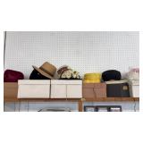 9 ASST LADIES HATS W/ 6 BOXES