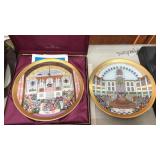 2 ROYAL DAULTON PLATES: YOM KIPPUR & CHANNUKAH
