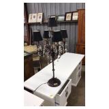 ORNATE 5 LIGHT TABLE LAMP